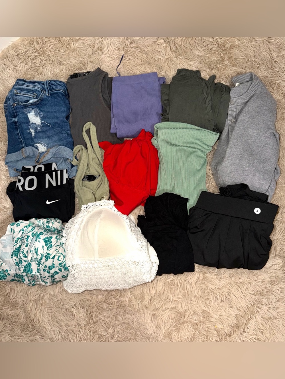 Bundle of Nike, pretty little thing, etc